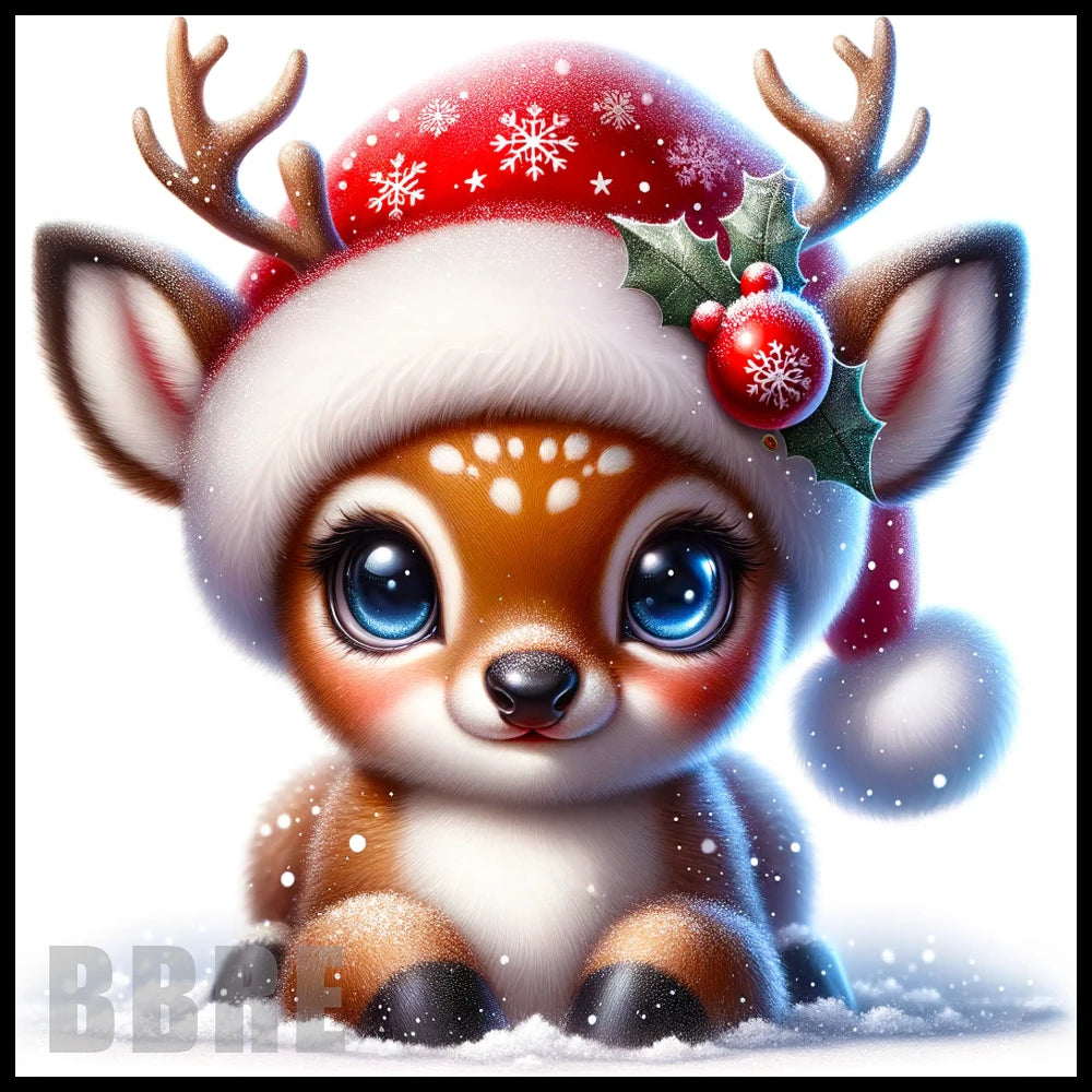 Festive Fawn 15 OZ Straight Wrap
