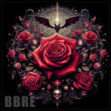 Gothic Rose 15 OZ Straight Wrap