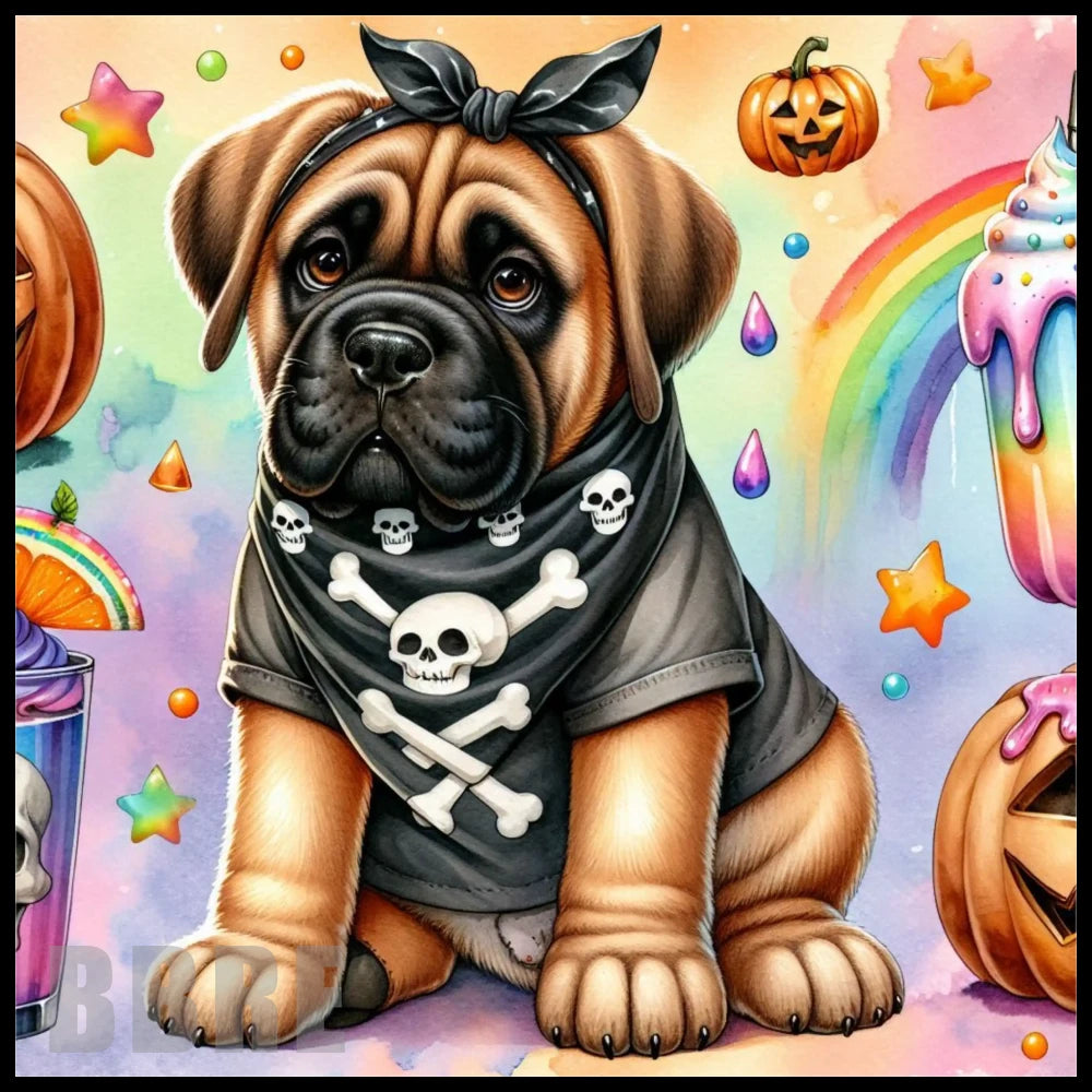 Pumpkin Pup 15 OZ Straight Wrap