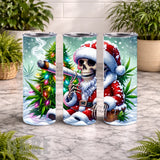 Santa Skull 15 OZ Straight Wrap