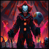 Creepy Clown 15 OZ Straight Wrap
