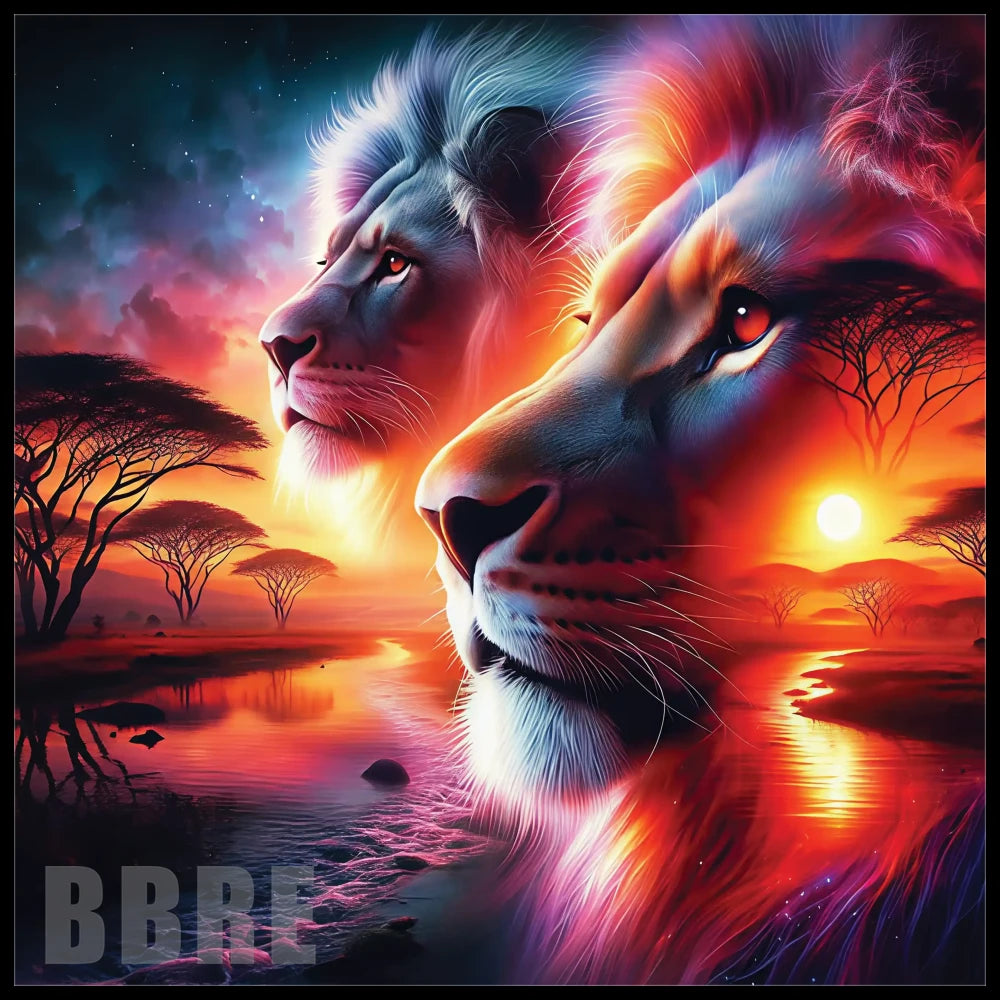 Majestic Lions 15 OZ Straight Wrap