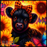 Sunflower Cow 4 15 OZ Straight Wrap