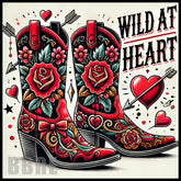 Wild Heart Boots 15 OZ Straight Wrap