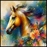 Colorful Horse 3 15 OZ Straight Wrap