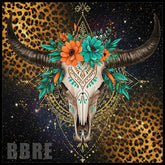 Floral Skull 10 15 OZ Straight Wrap