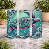 Colorful Turtle 17 15 OZ Straight Wrap