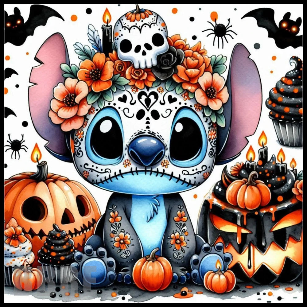 Halloween Stitch 2 15 OZ Straight Wrap