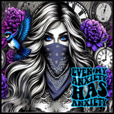 Anxiety Artwork 15 OZ Straight Wrap