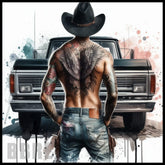 Eagle Tattoo 15 OZ Straight Wrap