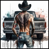 Eagle Tattoo 15 OZ Straight Wrap