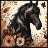 Elegant Black Horse 2 15 OZ Straight Wrap