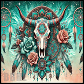 Dreamcatcher Skull 2 15 OZ Straight Wrap
