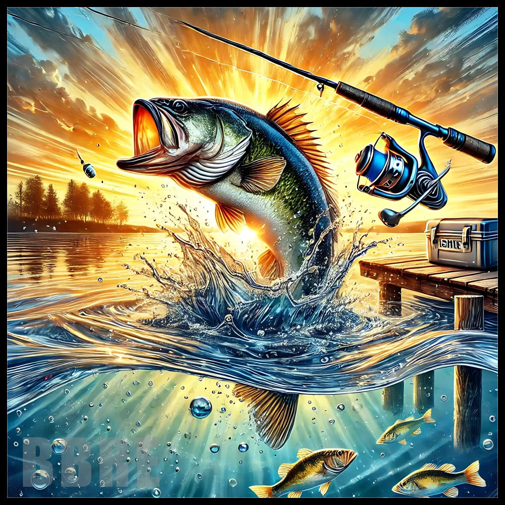 Fishing Adventure 4 15 OZ Straight Wrap