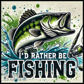 Fishing Bass 4 15 OZ Straight Wrap