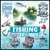 Fishing Life 2 15 OZ Straight Wrap