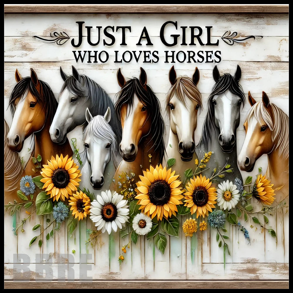Horse Lovers 15 OZ Straight Wrap