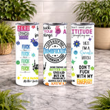 Sassy Quotes 2 15 OZ Straight Wrap