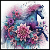 Floral Unicorn 2 15 OZ Straight Wrap
