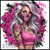 Savage Skull 15 OZ Straight Wrap