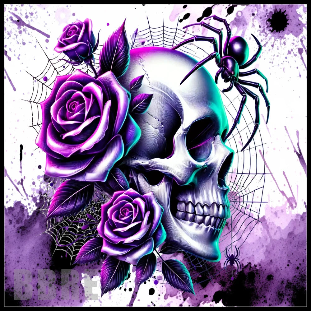 Gothic Skull 2 15 OZ Straight Wrap