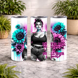 Bold Floral 10 15 OZ Straight Wrap