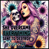 Skull Queen 15 OZ Straight Wrap