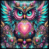 Owl Heart 15 OZ Straight Wrap