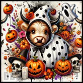 Halloween Cow 2 15 OZ Straight Wrap