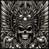 Warrior Skull 15 OZ Straight Wrap