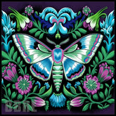 Floral Butterfly 2 15 OZ Straight Wrap