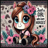 Horse Girl 3 15 OZ Straight Wrap