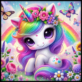 Rainbow Unicorn 5 15 OZ Straight Wrap