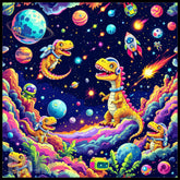 Dino Galaxy 15 OZ Straight Wrap