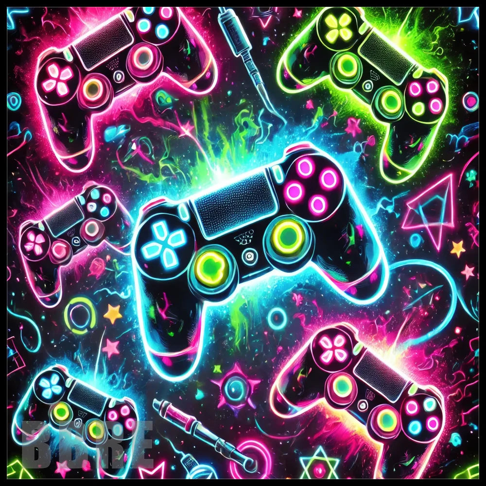 Neon Gamepads 15 OZ Straight Wrap