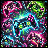Neon Gamepads 15 OZ Straight Wrap