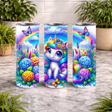 Rainbow Unicorn 6 15 OZ Straight Wrap