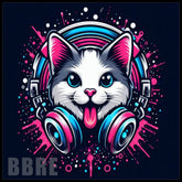 Cat Headphones 15 OZ Straight Wrap