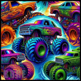 Monster Truck 6 15 OZ Straight Wrap