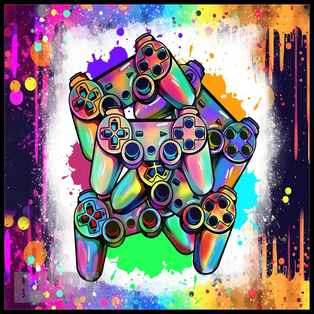 Colorful Controllers 3 15 OZ Straight Wrap