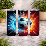 Soccer Explosion 15 OZ Straight Wrap