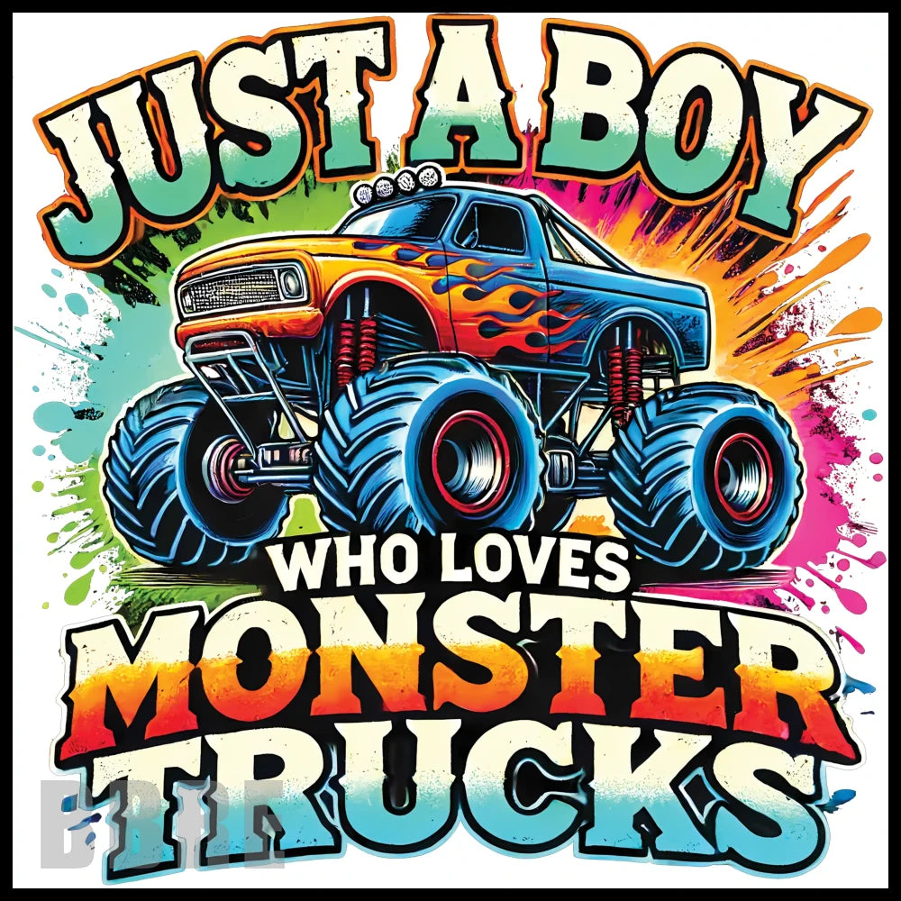 Monster Truck 7 15 OZ Straight Wrap