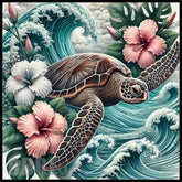 Tropical Turtle 17 15 OZ Straight Wrap