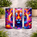 Vibrant Tiger 4 15 OZ Straight Wrap