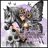 Fairy Horse 15 OZ Straight Wrap