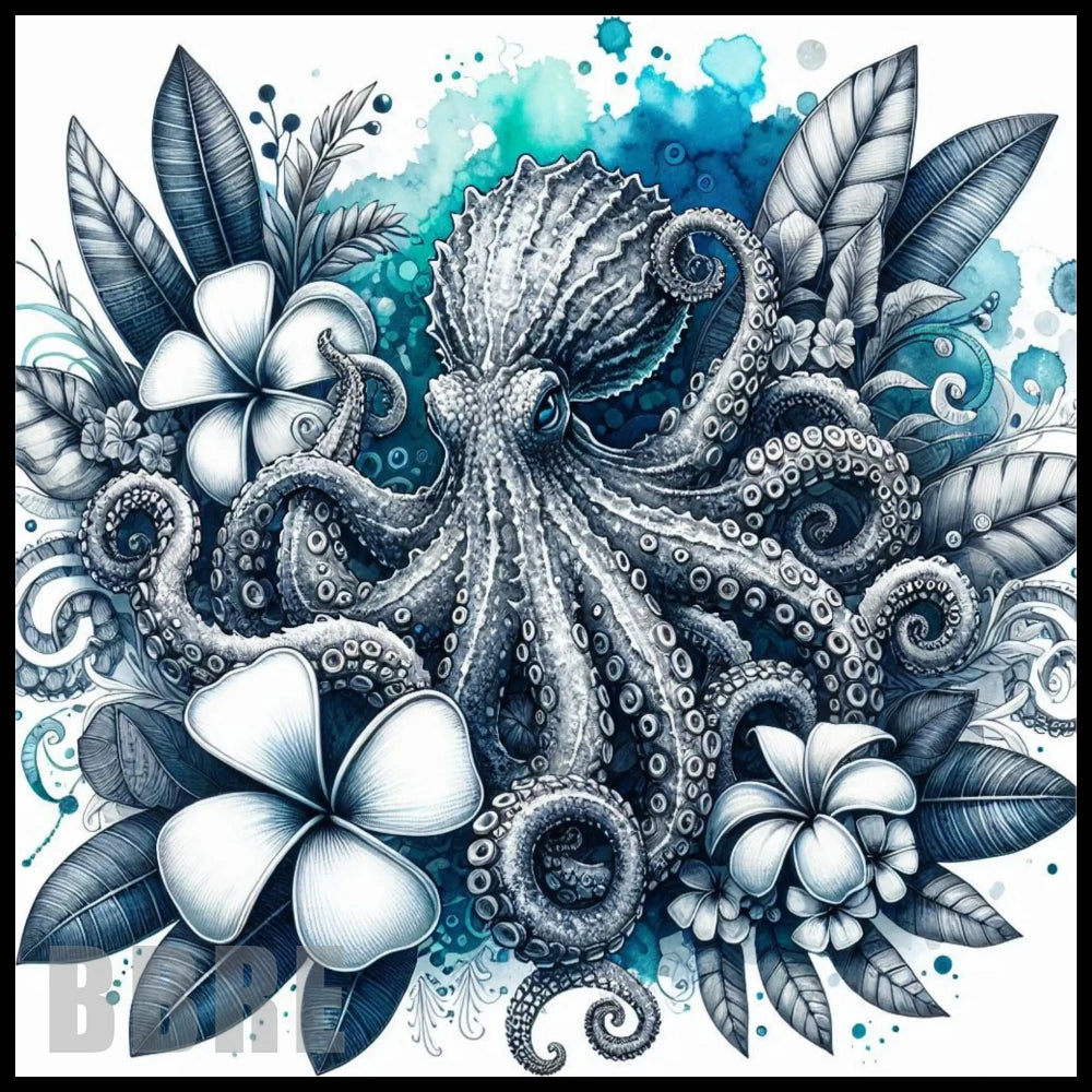 Oceanic Octopus 15 OZ Straight Wrap