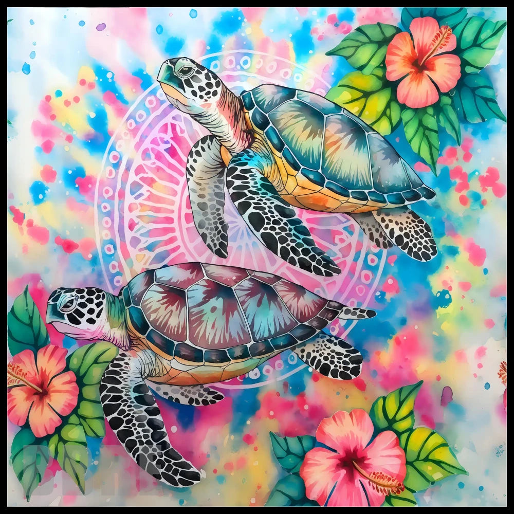 Tropical Turtles 8 15 OZ Straight Wrap