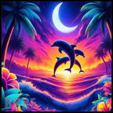 Dolphin Sunset 5 15 OZ Straight Wrap
