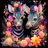 Zebra Blossom 15 OZ Straight Wrap