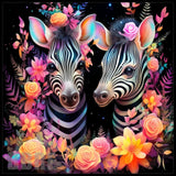 Zebra Blossom 15 OZ Straight Wrap